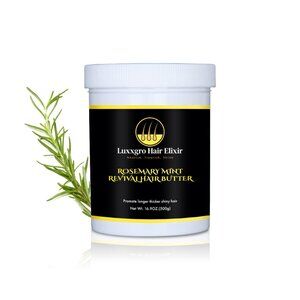 Rosemary Mint Revival Hair Butter Deep Moisture Scalp Stimulating  Growth 16-oz